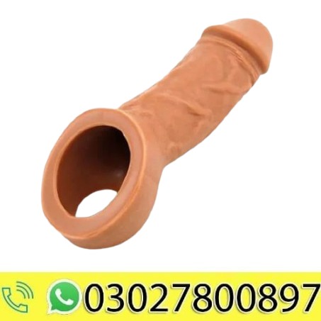 Realistic Flesh Cock Sheath Penis Extension In Pakistan